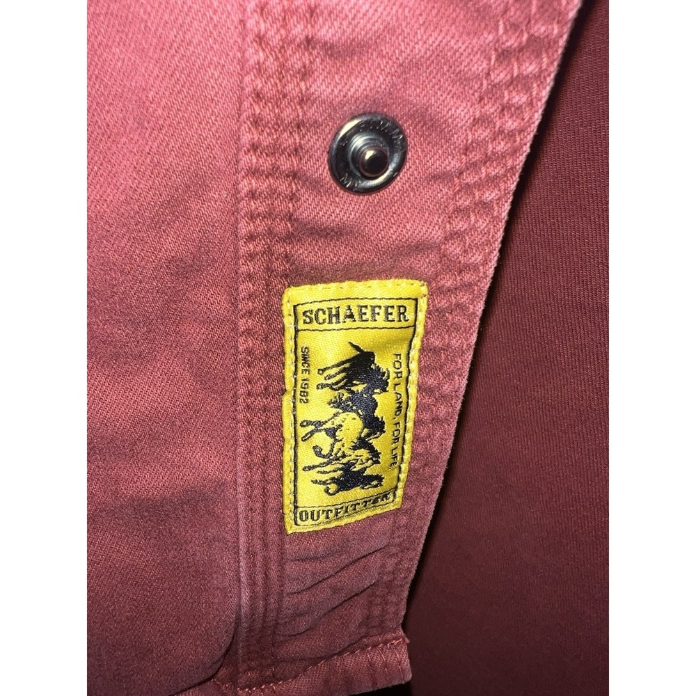 Schaefer Outfitter Men's Western Denim Pearl Snap XXL Pockets - Picture 4 of 5